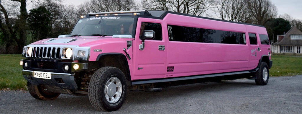 pink hummer limousine hire london