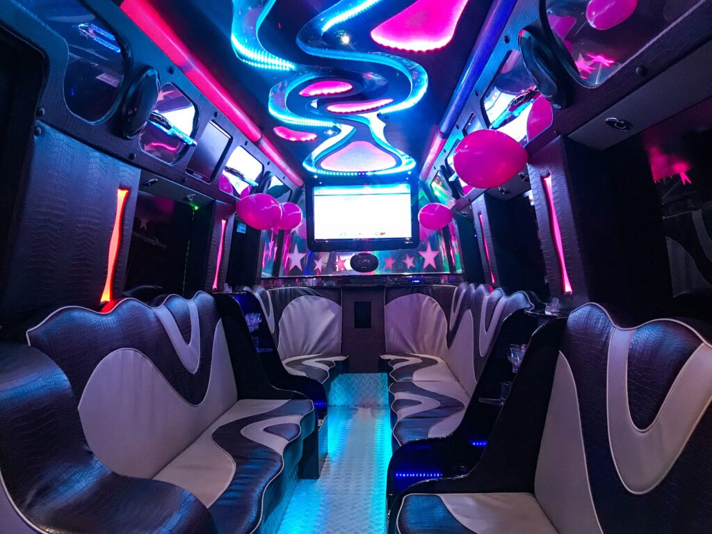 mercedes sprinter party bus hire London