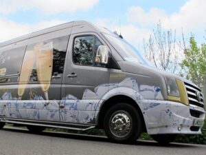 16 passenger party bus hire London