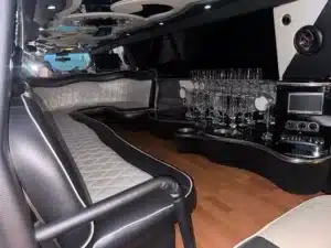 White Ford Excursion Limo Hire