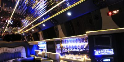 hummer limo interior