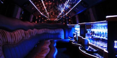 hummer limo interior