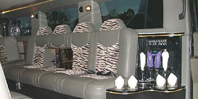 hummer limo interior