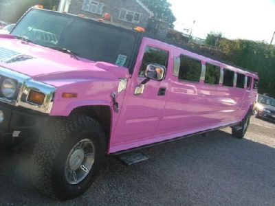 pink hummer limo hire London