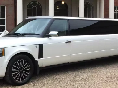 white range rover limo hire london